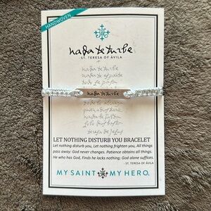 My Saint my hero bracelet. Brand new. Never used
